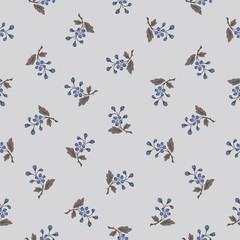 Seamless floral pattern in vector.