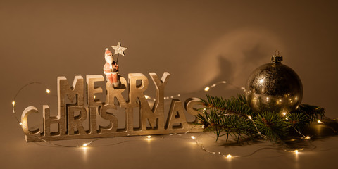 Weihnachtsdeko merry x-mas