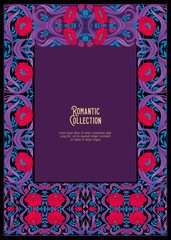 Vintage floral pattern