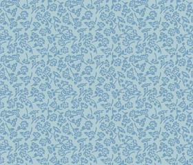Seamless floral pattern in vector.