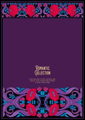 Vintage floral pattern