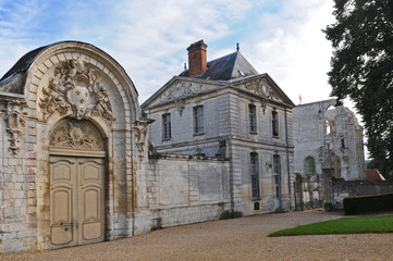 Fototapeta na wymiar Abbazia di Saint Wandrille de Fontenelle - Normandia, Francia