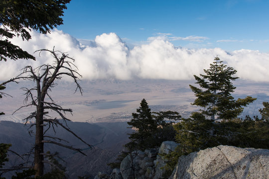View of the Coachella Valley from the Palm Springs Aerial Tramway