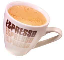 ESPRESSO COFFEE ON WHITE