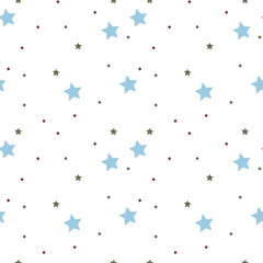 Star seamless pattern.Design template for wallpaper,fabric,wrapping,textile