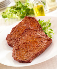 BBQ SEASONED RUMP STEAK