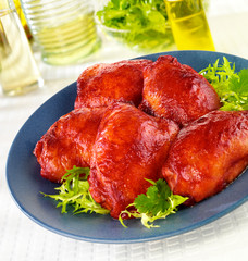 BBQ CHICKEN THIGHS