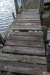 Fototapeta premium dock in disrepair