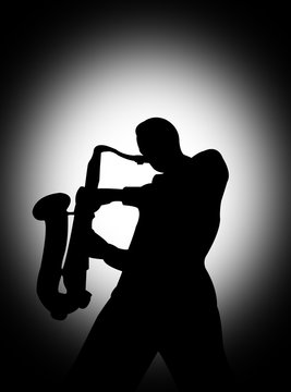 Saxophone player