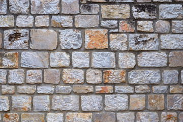 part of a stone wall, for background or texture
