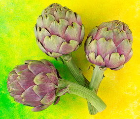 THREE ARTICHOKES
