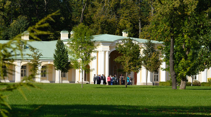 The palace and park ensemble Oranienbaum was founded by A. Menshikov. The Great Menshikov Palace is the largest ensemble of Peter the Great Baroque. 
