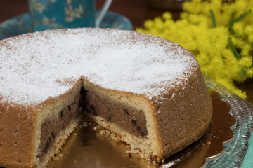 Sfoglio. cake typical of Polizzi Generosa