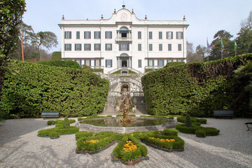 Obraz premium villa carlotta a tremezzo in italia, villa carlotta in tremezzo italy