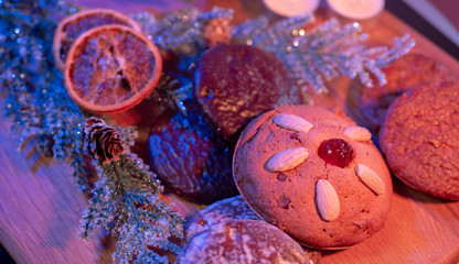 Gingerbread the famous German lebkuchen for Christmas