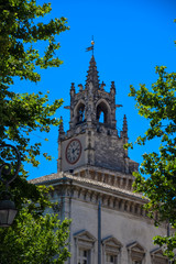 The Palais des Papes in the city of Avignon, Provence, France
