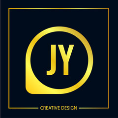 Initial Letter JY Logo Template Design Vector Illustration