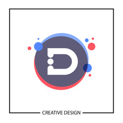 Initial Letter D Logo Template Design Vector Illustration