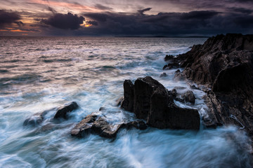Sunset at Old Head of Kinsale, County Cork, Ireland