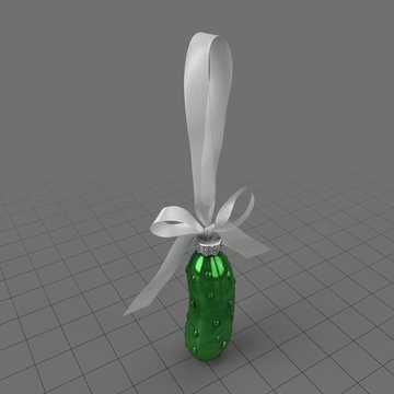 Christmas pickle ornament