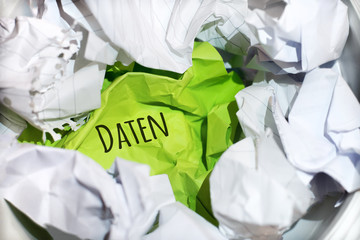 Papiermüll - Daten