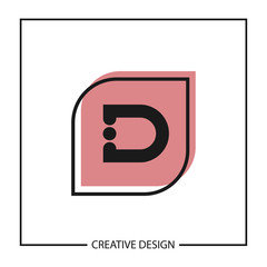 Initial Letter D Logo Template Design Vector Illustration