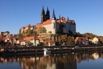 Obraz premium Meißner Albrechtsburg mit Dom