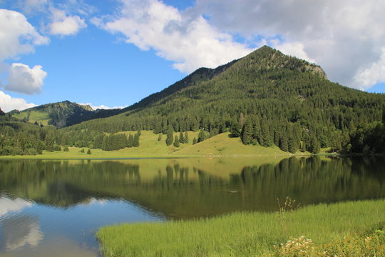 Die Brecherspitz (1.683 Meter) am Spitzingsee