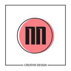 Initial Letter NN Logo Template Design Vector Illustration