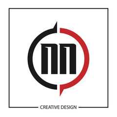 Initial Letter NN Logo Template Design Vector Illustration