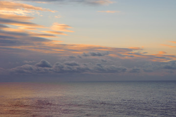 Dawn on the Black Sea, January