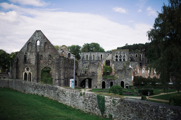 Ruins of an old Abbeye in Belgium