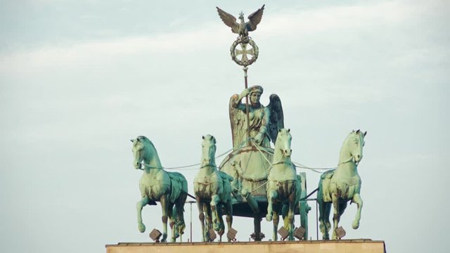 Brandenburger Tor, Quadriga, Berlin, Hauptstadt, Deutschland