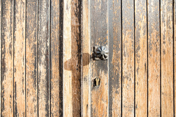 nice old handle and door