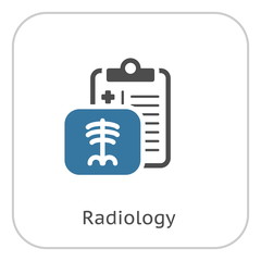 Radiology and Medical Services Flat Icon