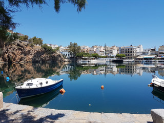 view on the Voulismeni Lake