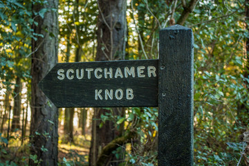 Scutchamer Knob sign post - 231253784