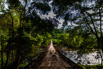 bridge in Guatemala