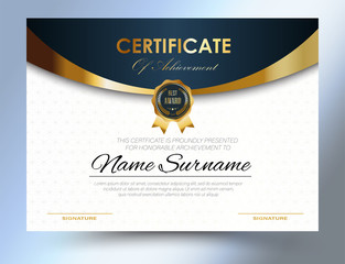Fototapeta premium Certificate template Design A4 Size