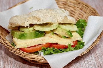 sandwich home vegetarian