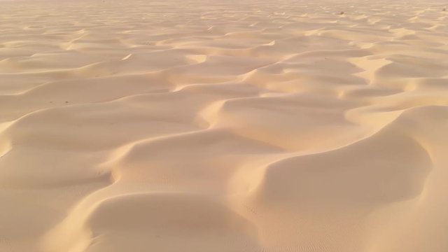 aerial view of Al Qudra desert and lakes