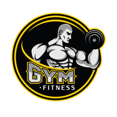 Fitness and Gym Logo Vector