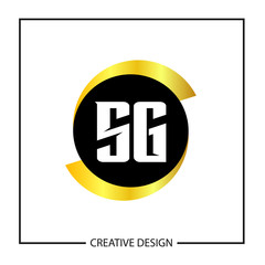 Initial Letter SG Logo Template Design Vector Illustration