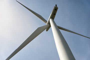 Detail of a wind turbine © scottshoots