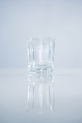 Cocktail Glass Collection, Empty glass Shots on table