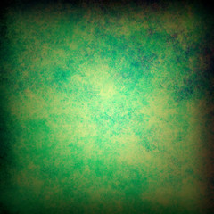 Grunge green background with space for text or image