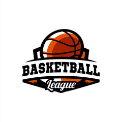 Basketball League Logo 02