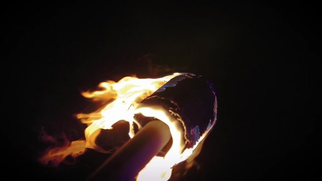 Juggling Torch SlowMotion HDR Gh5