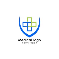Obraz premium medical logo template