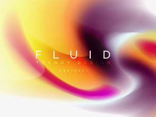 Background abstract - liquid colors wave flow